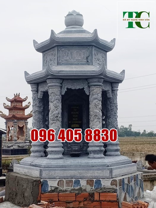 bán mộ tháp bằng đá tại Tây Ninh 02