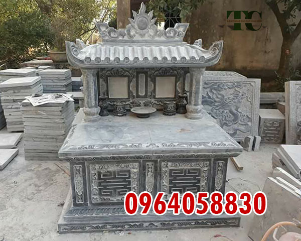 mộ đá đôi đẹp Quảng Ninh