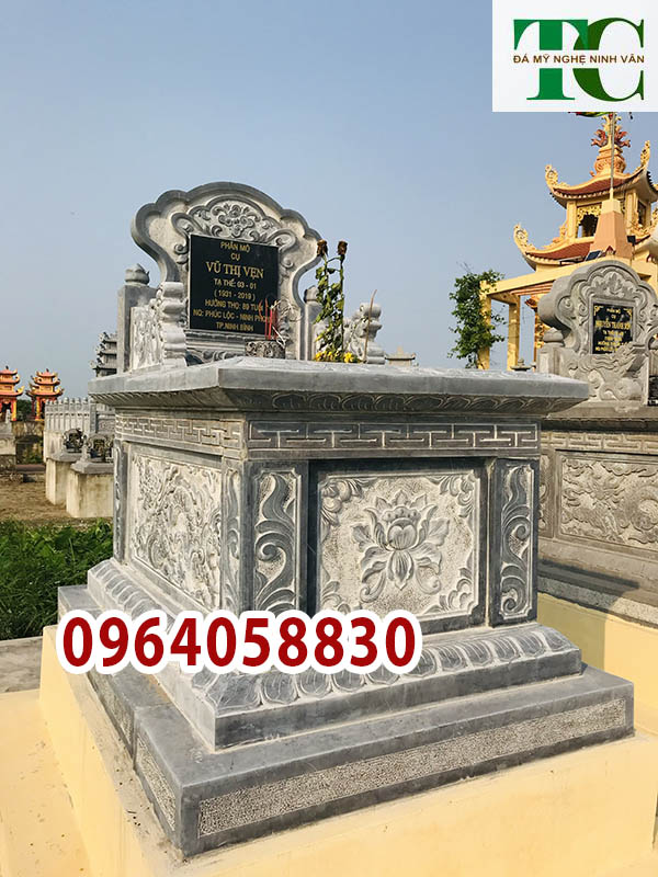 hình ảnh mẫu mộ tam sơn đơn giản Nam Định