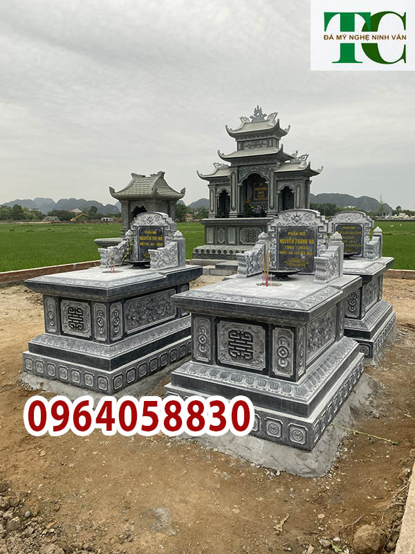 mộ tam sơn đá đẹp Ninh Bình
