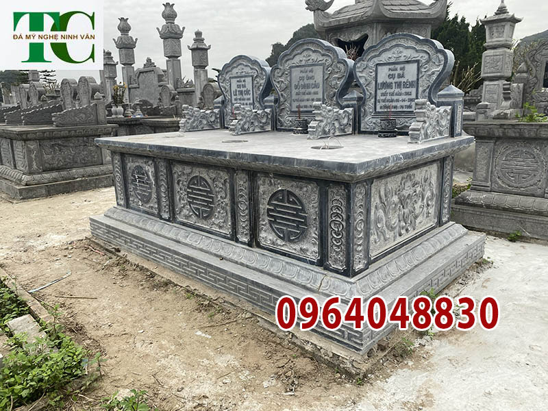 xây mộ cho gia đình bằng đá tại Bình Thuận
