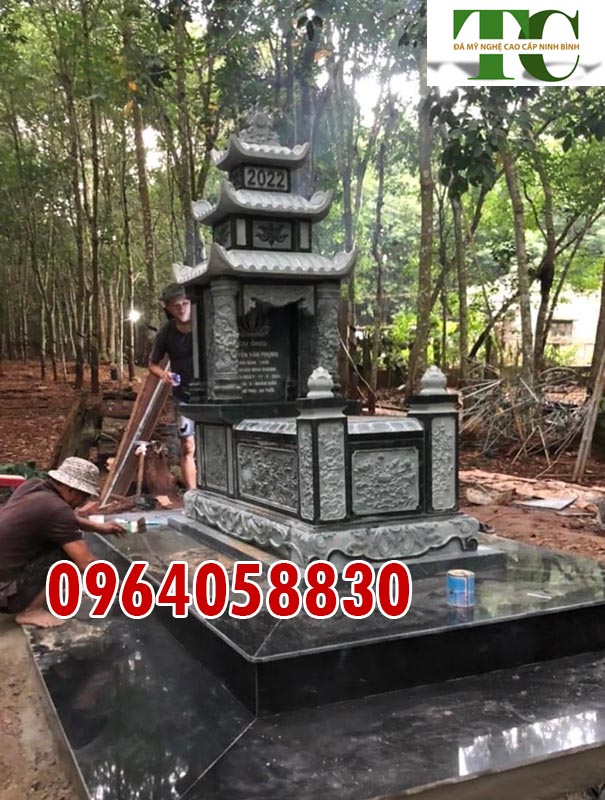 xây mộ hai mái đẹp Phú Thọ