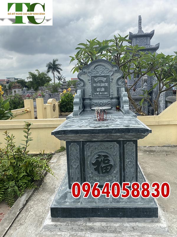 mộ tam sơn đá xanh rêu Quảng Ninh